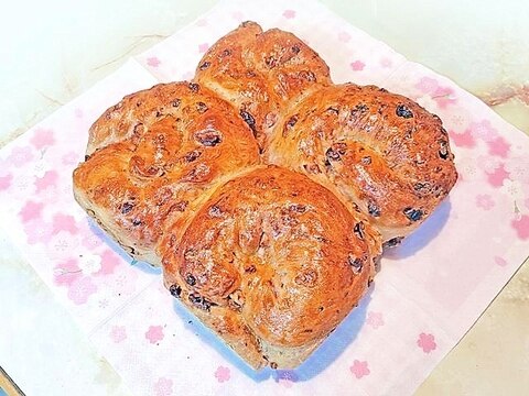 スタンドミキサーで!ブルーチーズとクルミのパン♪